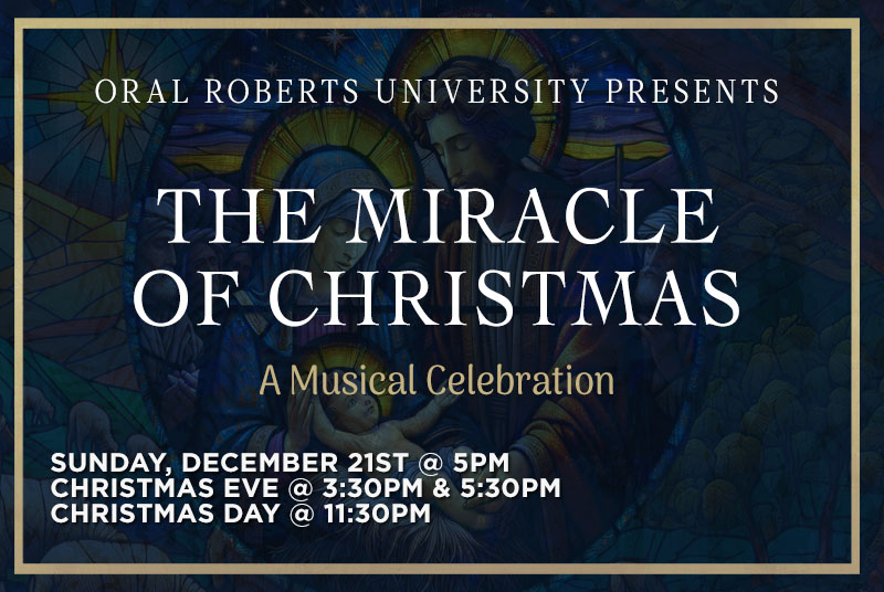 Sunday, December 21st @5pm CT Christmas Eve 3:30pm & 5:30pm CT Christmas Day @ 11:30pm CT