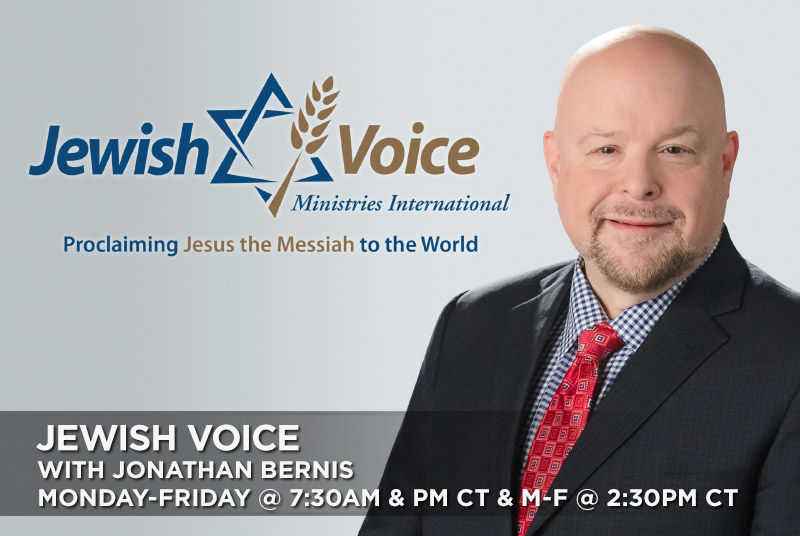 Jewish Voice With Jonathan Bernis Monday-Friday at 7:30am and pm CT and M-F at 2:30pm CT.