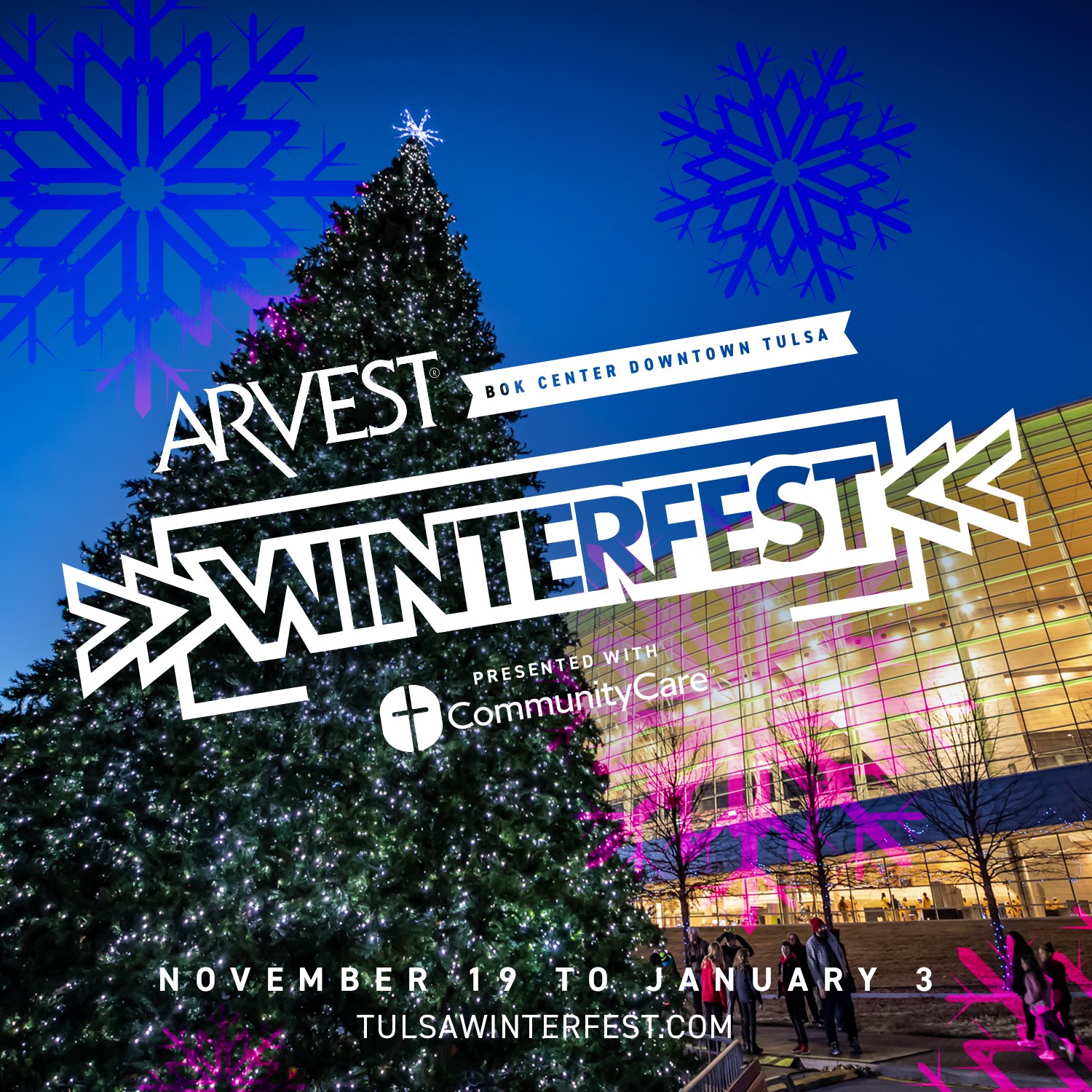 Arvest Winterfest November 19, 2021-January 3, 2022