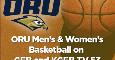 ORU Men's & Women's Basketball on GEB and KGEB. See the schedule for dates and times.